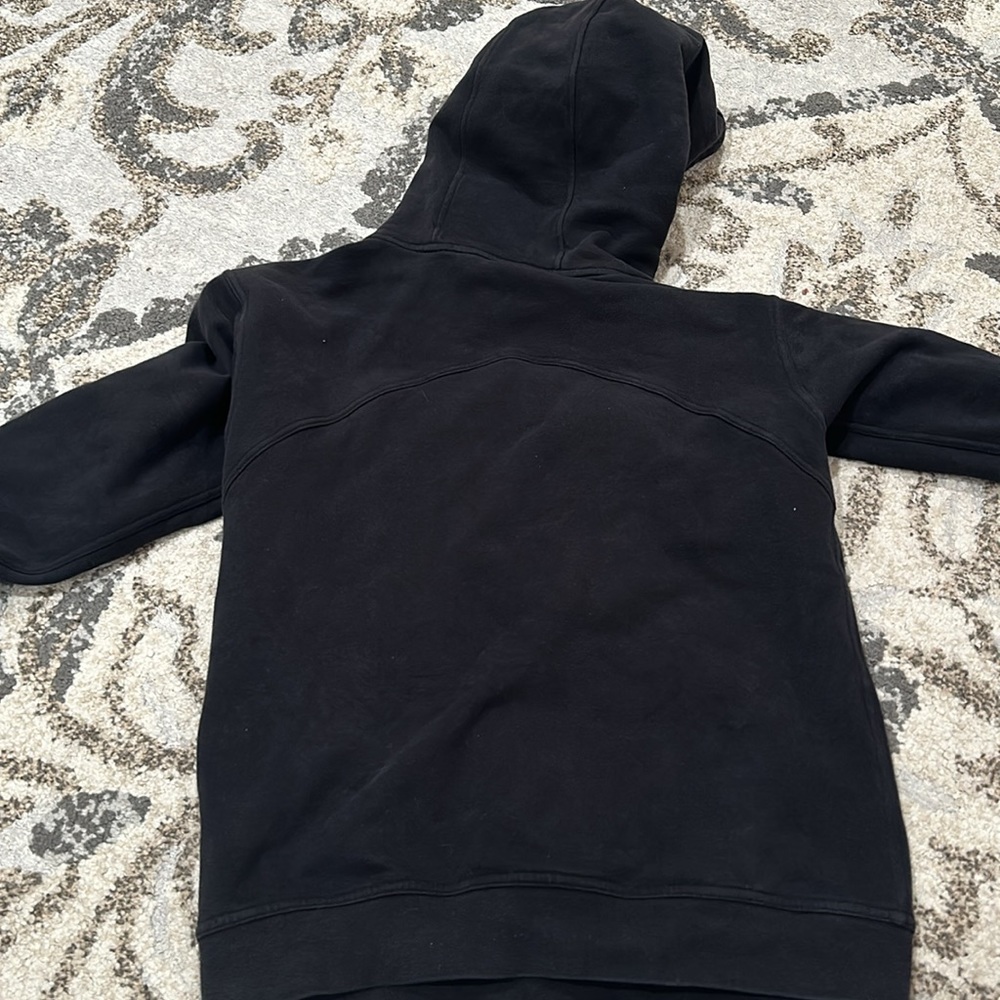 Lululemon All Yours Hoodie *Terry in Black Size 6 - Picture 8 of 8